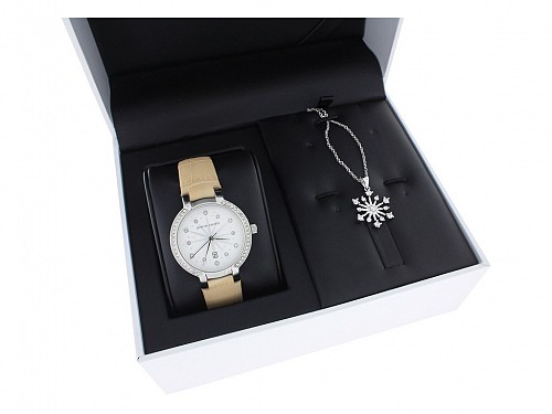 Pierre Cardin PC107922F09 Ladies Womens Jewellery Set Including Wrist Watch