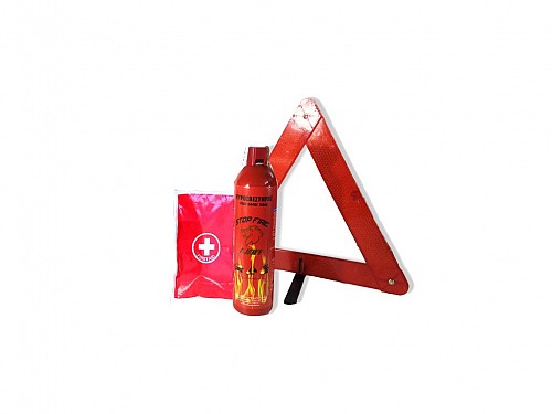 Set of KTEO triangle fire extinguisher case pharmaceutical chemist fire extinguisher kit