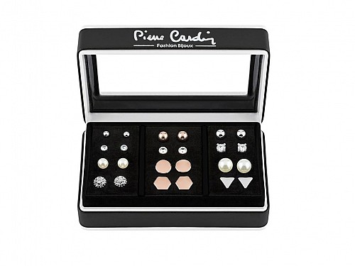 Pierre Cardin Σετ Κοσμημάτων με 12 ζευγάρια Σκουλαρίκια, σε συσκευασία δώρου, PXE7971